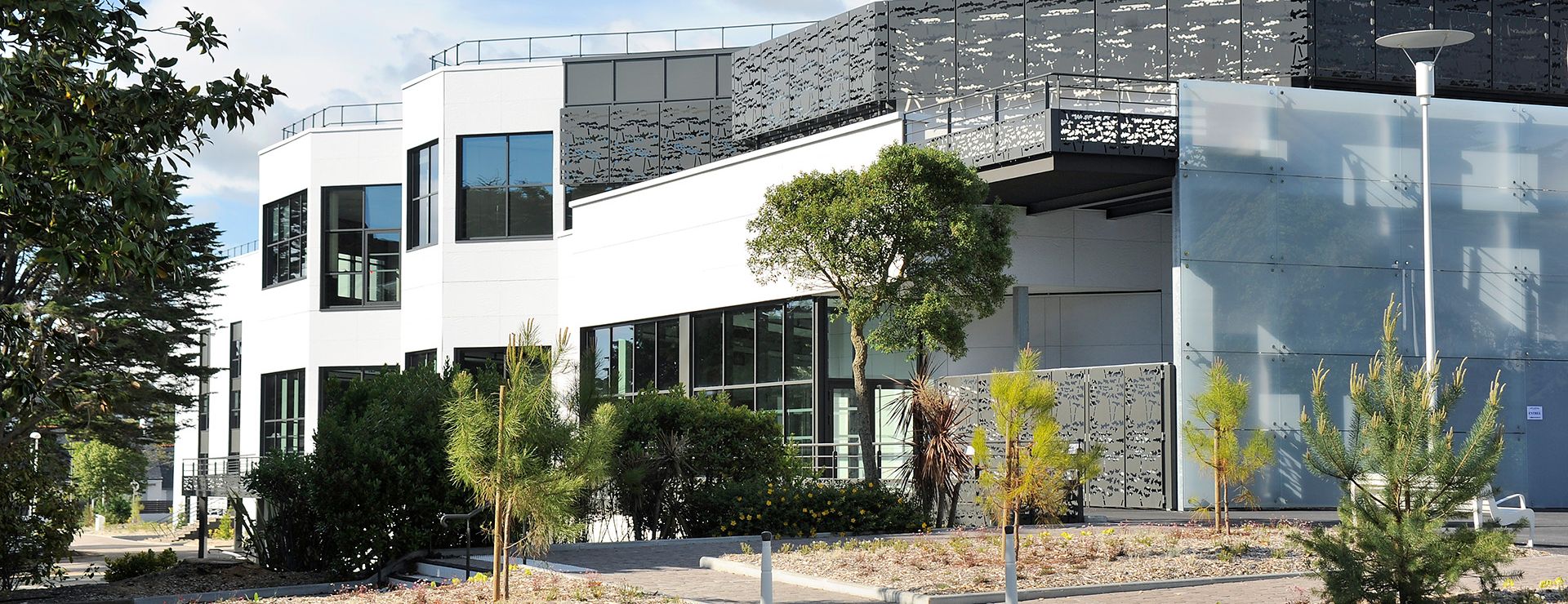 Photo de la façade du Palais Atlantia en exterieur