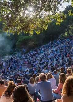 concert et spectacle organisé par la Baule evenements au parc des dryades