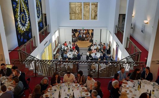 Intérieur de l'Escal Atlantic de Saint-Nazaire lors soirée organisée par La Baule Evénements