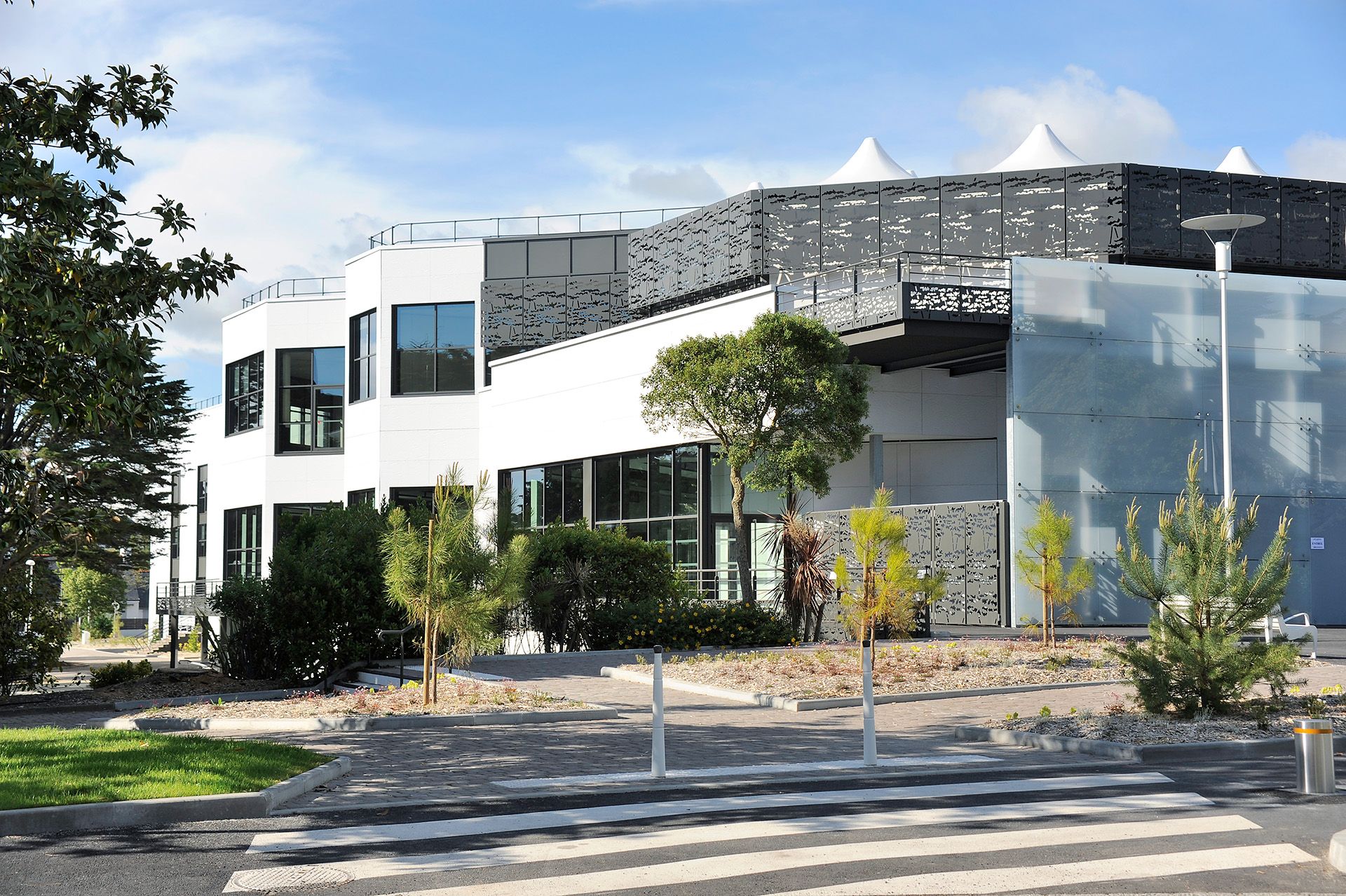 Photo de la façade du Palais Atlantia en exterieur