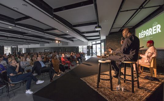 photo d'une conference à l'occasion d'une plénière dans l'espace Brière de Atlantia à La Baule