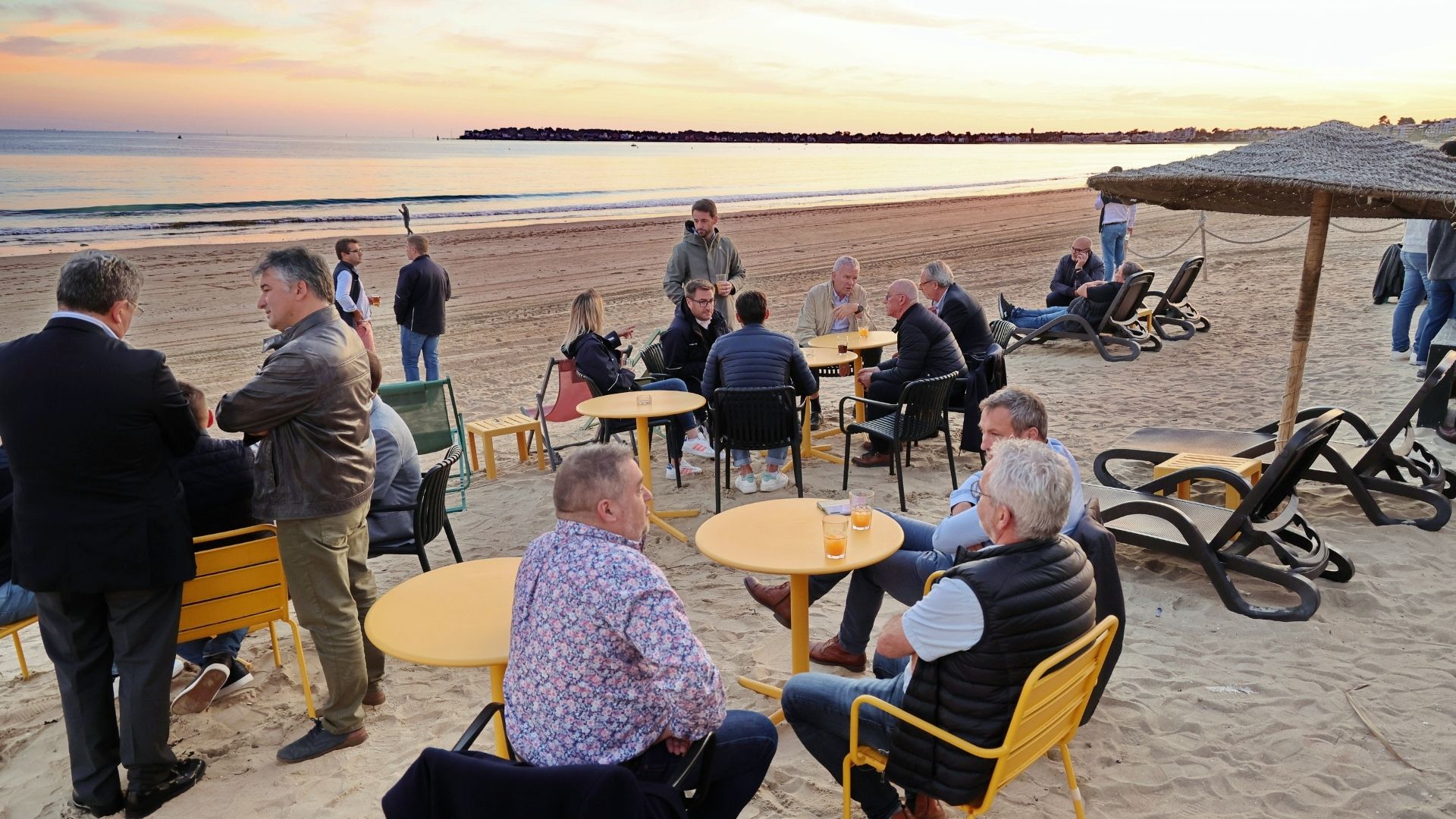 Organisation de soirée privée sur la Plage de la Baule avec La Baule Evenements